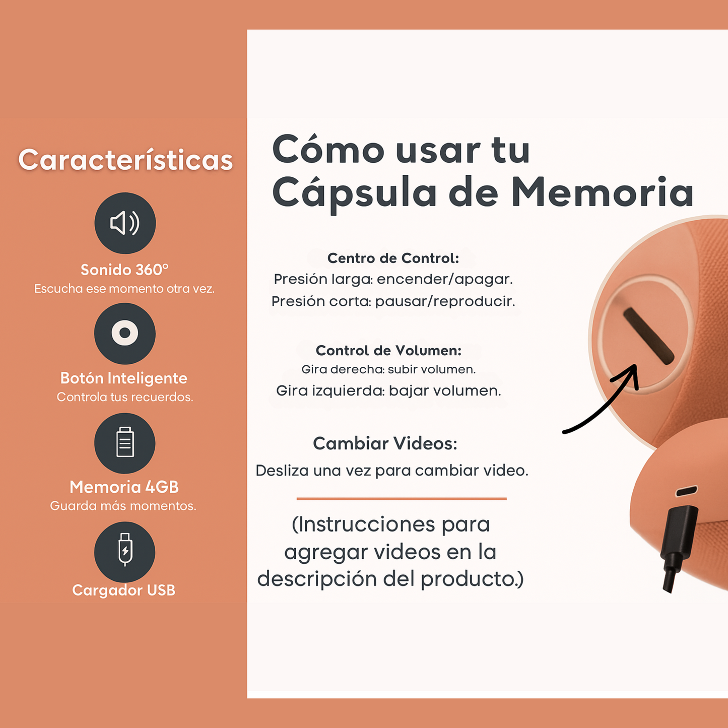 Esfera de Cristal Personalizable