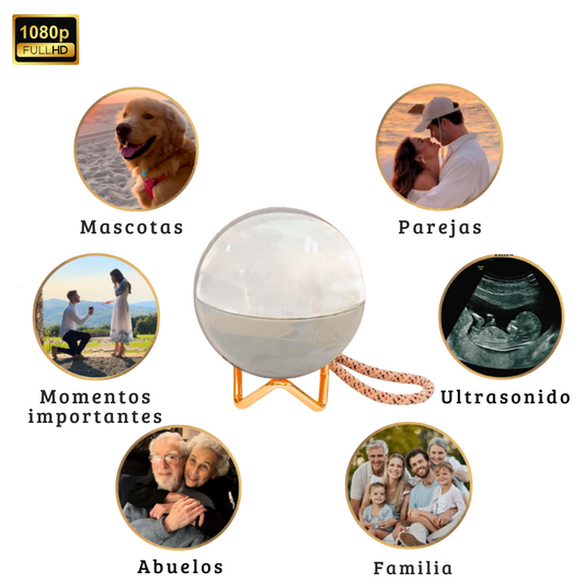 Esfera de Cristal Personalizable